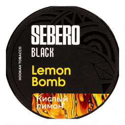 Табак Sebero Black - Lemon Bomb (Кислый Лимон, 200 грамм)