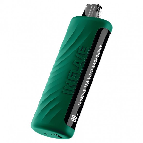 INFLAVE OMEGA - Жасмин Малина (Jasmine Tea with Raspberry, 10000 затяжек) купить в Волгограде