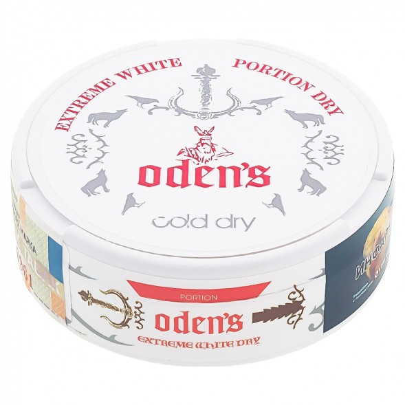 Табак жевательный ODENS - Cold Extreme White Dry (13 грамм, Швеция) купить в Волгограде