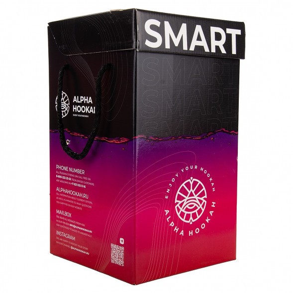 Кальян Alpha Hookah - SMART EXZO Tribal (Black) купить в Волгограде
