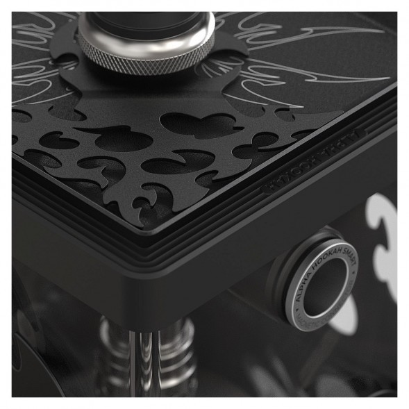 Кальян Alpha Hookah - SMART EXZO Tribal (Black) купить в Волгограде