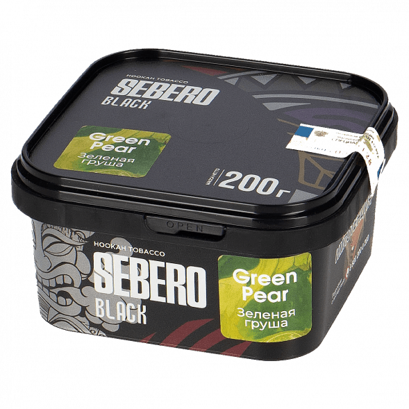 Табак Sebero Black - Green Pear (Зелёная Груша, 200 грамм) купить в Волгограде