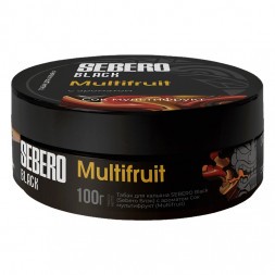Табак Sebero Black - Multifruit (Сок Мультифрукт, 100 грамм)