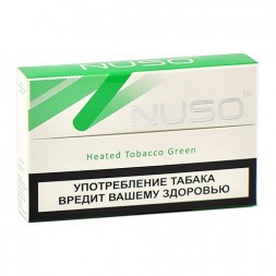 Стики NMATE NUSO - GREEN (Ментол, блок - 10 пачек)