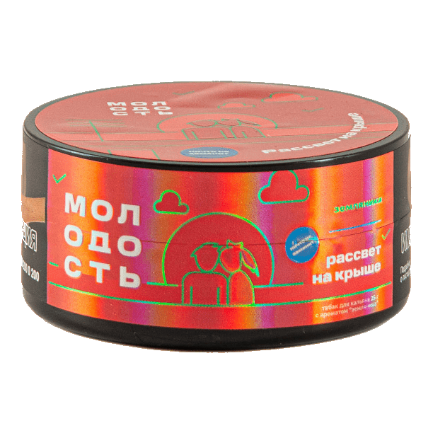 Табак Молодость - Рассвет на Крыше (Земляника, 25 грамм) купить в Волгограде