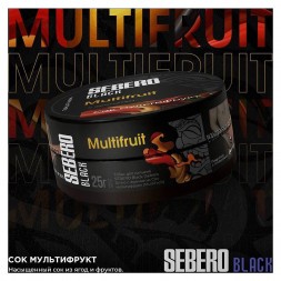 Табак Sebero Black - Multifruit (Сок Мультифрукт, 25 грамм)