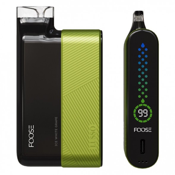 FOOSE LUSSO - Ледяной Белый Виноград (Ice White Grape, 10000 затяжек) купить в Волгограде