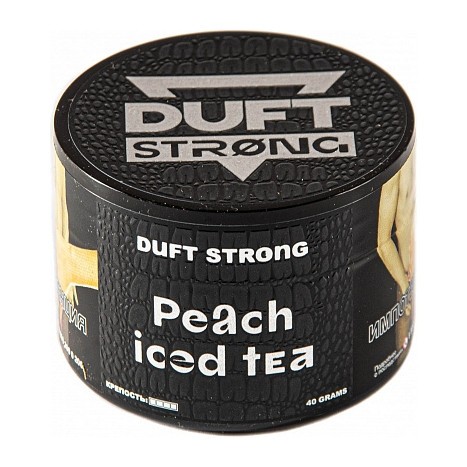 Табак Duft Strong - Peach Iced Tea (Ледяной Персиковый Чай, 40 грамм) купить в Волгограде