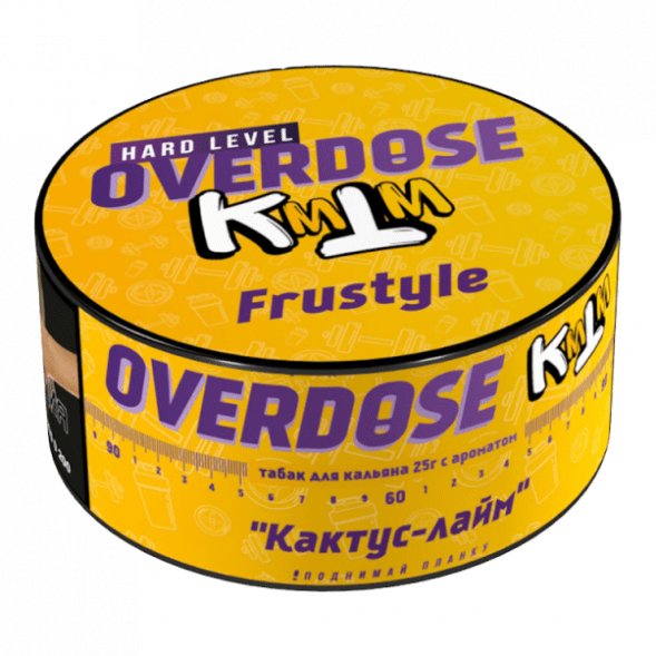 Табак Overdose - Frustyle (Кактус-Лайм, 25 грамм) купить в Волгограде