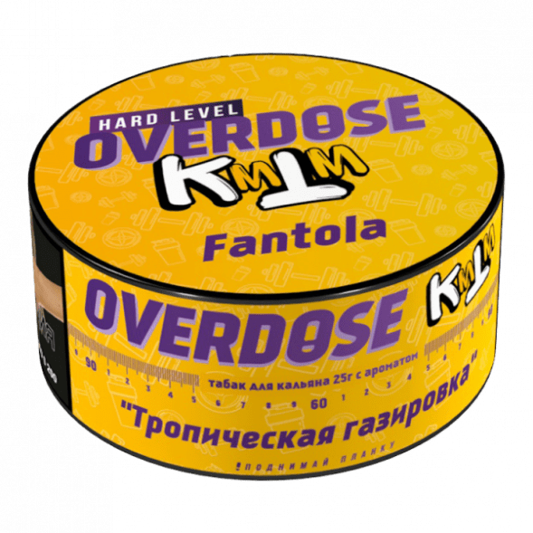 Табак Overdose - Fantola (Тропическая Газировка, 25 грамм) купить в Волгограде