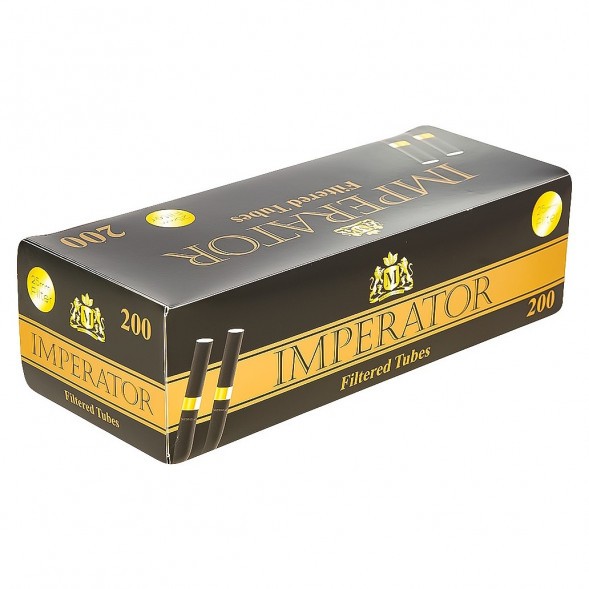 Гильзы сигаретные Imperator - Black Super Long Gold (84х25 мм, 200 шт.) купить в Волгограде