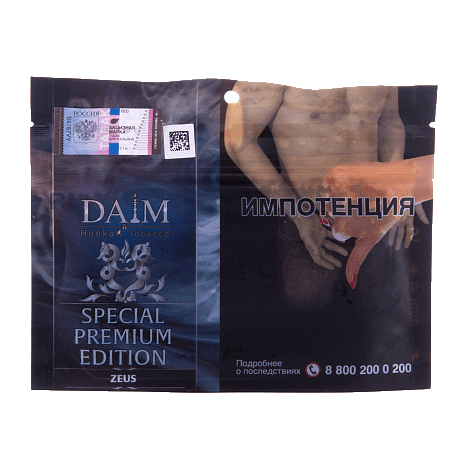 Табак Daim - SE Zeus (СЕ Зеус, 100 грамм) купить в Волгограде