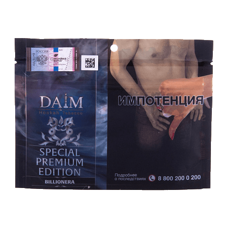 Табак Daim - SE Billionera (Биллионер, 100 грамм) купить в Волгограде