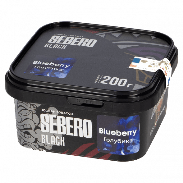 Табак Sebero Black - Blueberry (Голубика, 200 грамм) купить в Волгограде