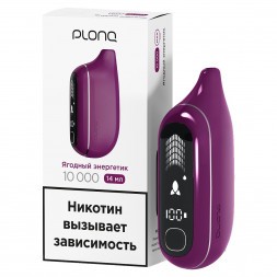 PLONQ MAX PRO - Ягодный Энергетик (10000 затяжек)