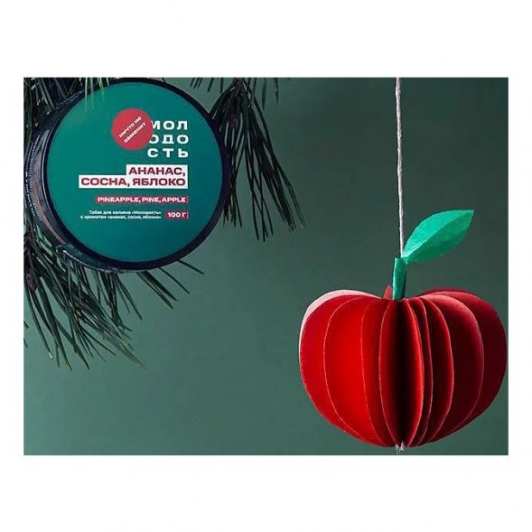 Табак Молодость - Pineapple Pine Apple (Ананас, Сосна, Яблоко, 100 грамм) купить в Волгограде