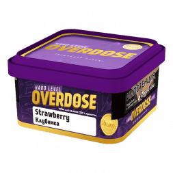 Табак Overdose - Strawberry (Клубника, 100 грамм)