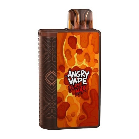 Электронная сигарета Brusko - Angry Vape Fury Max (Оранжевый) купить в Волгограде