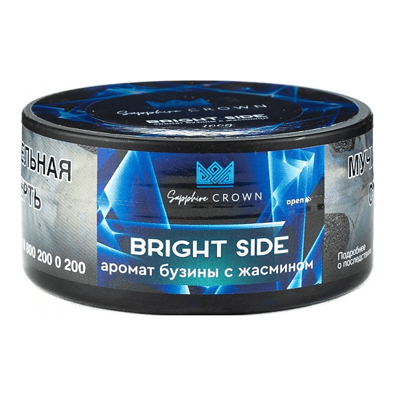Табак Sapphire Crown - Bright Side (Бузина с Жасмином, 25 грамм) купить в Волгограде