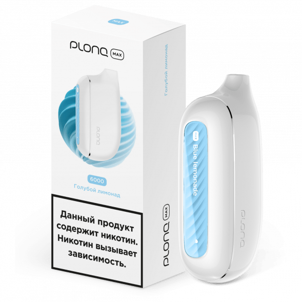 PLONQ MAX - Голубой Лимонад (6000 затяжек) купить в Волгограде