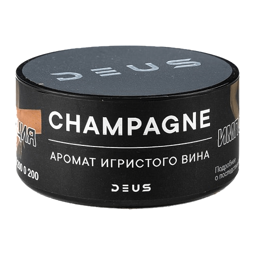 Табак Deus - Champagne (Игристое Вино, 20 грамм) купить в Волгограде