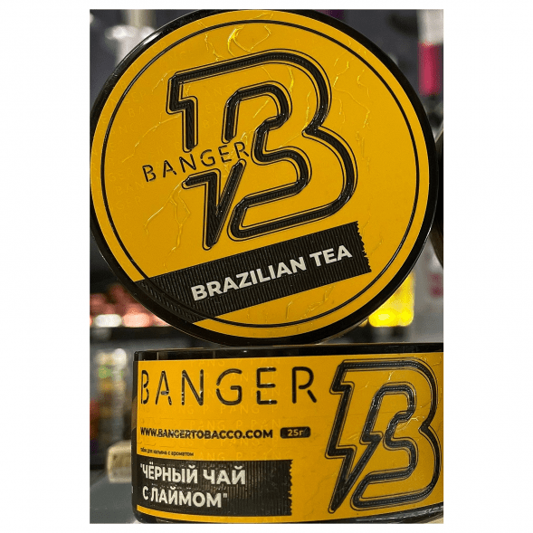 Табак Banger - Brazilian Tea (Чёрный Чай с Лаймом, 25 грамм) купить в Волгограде