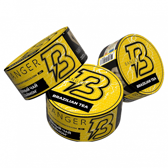 Табак Banger - Brazilian Tea (Чёрный Чай с Лаймом, 25 грамм) купить в Волгограде