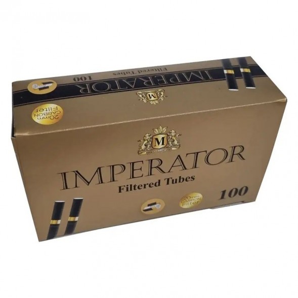 Гильзы сигаретные Imperator - Black Carbon Gold (84х20 мм, 100 шт.) купить в Волгограде