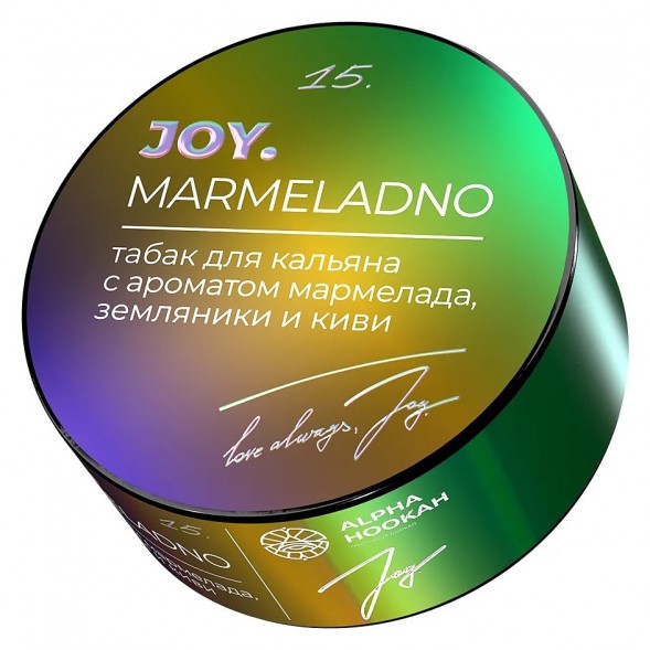 Табак Joy - Marmeladno (Мармелад, Земляника и Киви, 25 грамм) купить в Волгограде
