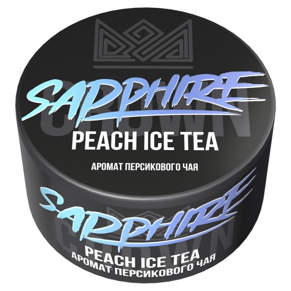 Табак Sapphire Crown - Peach Ice Tea (Персиковый Чай, 25 грамм) купить в Волгограде