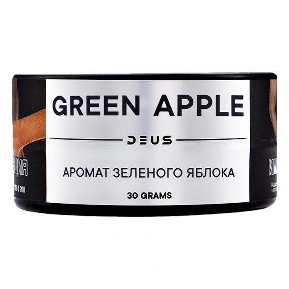 Табак Deus - Green Apple (Зелёное Яблоко, 30 грамм) купить в Волгограде