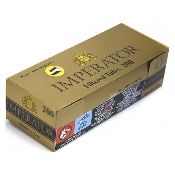 Гильзы сигаретные Imperator - Black Carbon (84х20 мм, 200 шт.) купить в Волгограде