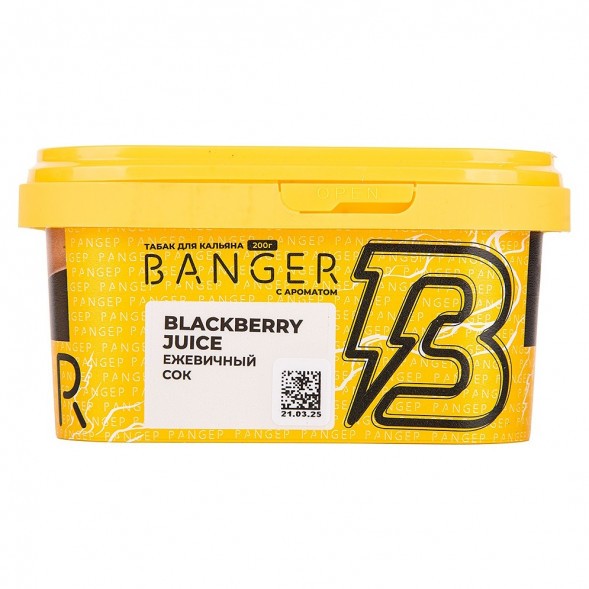 Табак Banger - Blackberry Juice (Ежевичный Сок, 200 грамм) купить в Волгограде