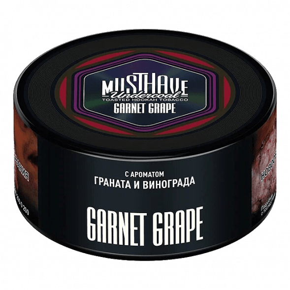 Табак Must Have - Garnet Grape (Гранат и Виноград, 125 грамм) купить в Волгограде