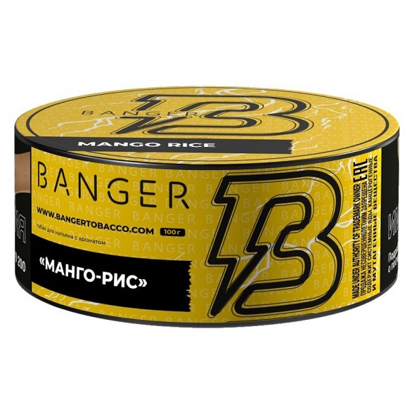 Табак Banger - Mango Rice (Манго-Рис, 100 грамм) купить в Волгограде