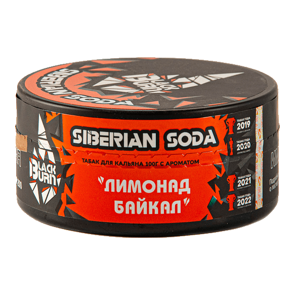 Табак BlackBurn - Siberian Soda (Лимонад Байкал, 100 грамм) купить в Волгограде