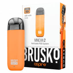 Электронная сигарета Brusko - Minican 2 (400 mAh, Оранжевый)