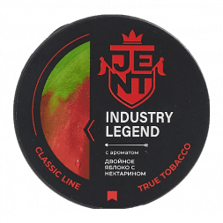 Табак Jent - Industry Legend (Двойное Яблоко с Нектарином, 25 грамм)