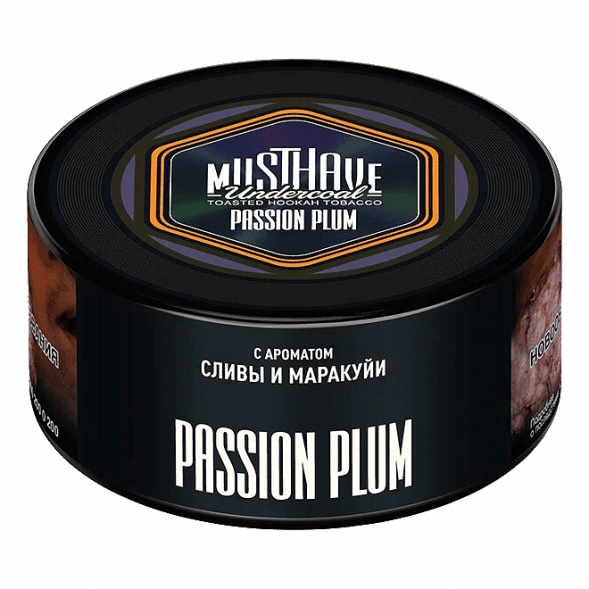 Табак Must Have - Passion Plum (Слива и Маракуйя, 125 грамм) купить в Волгограде