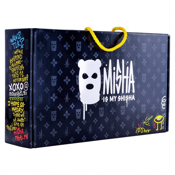 Кальян MISHA Rebel - Revolt Lemon Black (Жёлтый Чёрный, Без Колбы) купить в Волгограде