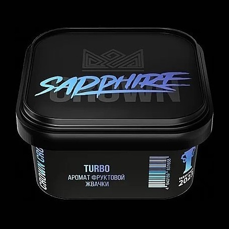 Табак Sapphire Crown - Turbo (Фруктовая Жвачка, 200 грамм) купить в Волгограде