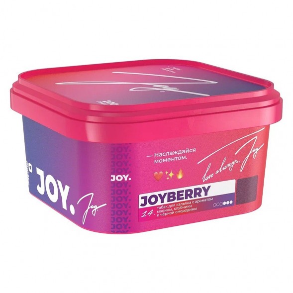 Табак Joy - Joyberry (Малина, Клубника и Чёрная Смородина, 200 грамм) купить в Волгограде