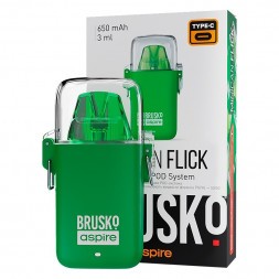 Электронная сигарета Brusko - Minican Flick (Зелёный)