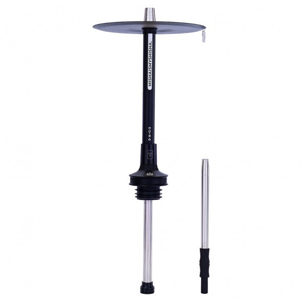 Кальян MISHA Rebel - Revolt Jet Black (Чёрный Матовый, Без Колбы) купить в Волгограде