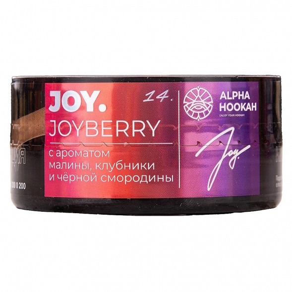 Табак Joy - Joyberry (Малина, Клубника и Чёрная Смородина, 25 грамм) купить в Волгограде