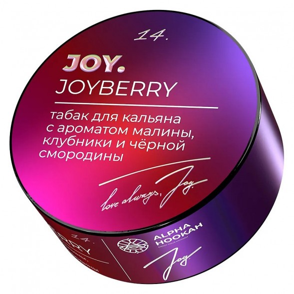 Табак Joy - Joyberry (Малина, Клубника и Чёрная Смородина, 25 грамм) купить в Волгограде