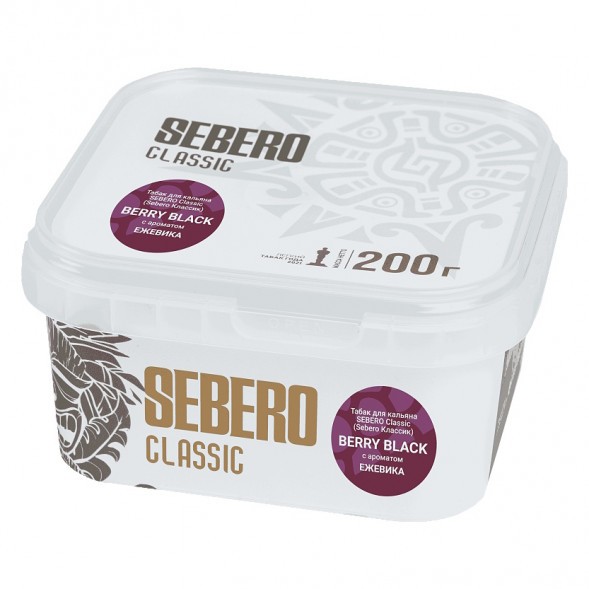 Табак Sebero - Berry Black (Ежевика, 200 грамм) купить в Волгограде