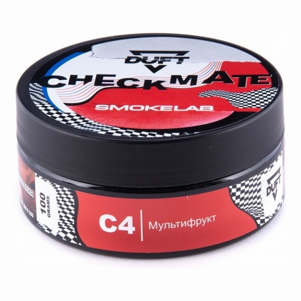 Табак Duft Checkmate - C4 Мультифрукт (100 грамм) купить в Волгограде