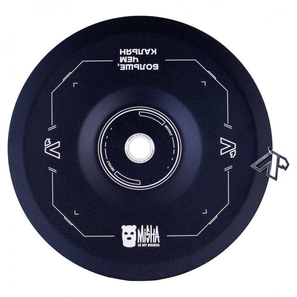 Кальян MISHA Rebel - Revolt Hero БЧК (Чёрный Белый, Без Колбы) купить в Волгограде