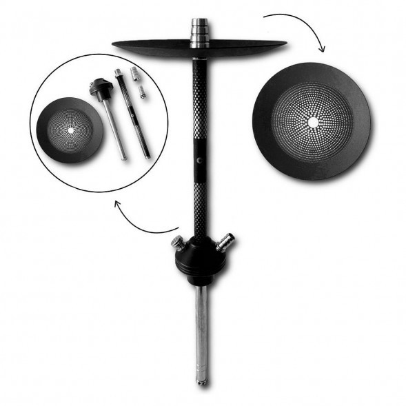 Кальян Tortuga - Флинт Атом (Atom) (Без Колбы) купить в Волгограде